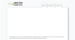 Desktop Screenshot of masterplastics.com